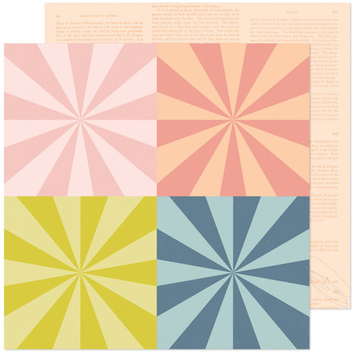 25 Pack - Maggie Holmes Market Square Double-Sided Cardstock 12"X12"-Big Magic - MHMS12-3679 - 718813909884