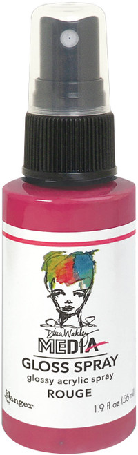 3 Pack - Dina Wakley Media Gloss Sprays 2oz-Rouge - MDO-76513 - 789541076513