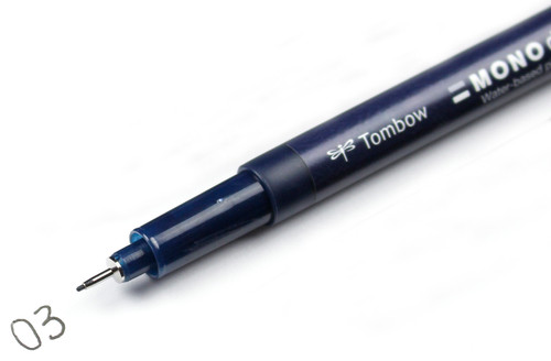 Tombow MONO Drawing Pen 0.3mm Tip-Black - 56401 Tombow MONO Drawing Pen 0.3mm Tip-Black - 56401