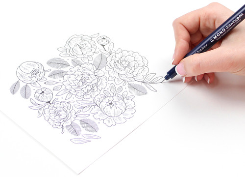 Tombow MONO Drawing Pen 0.3mm Tip-Black - 56401 Tombow MONO Drawing Pen 0.3mm Tip-Black - 56401