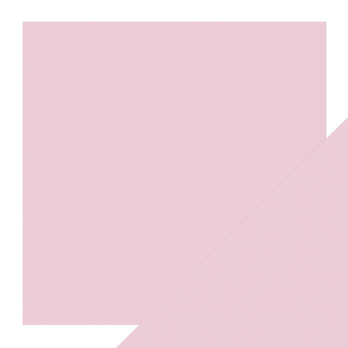 Craft Perfect Weave Texture 80lb Cardstock 12"X12" 5/Pkg-Ballet Pink - CARD 12-9210