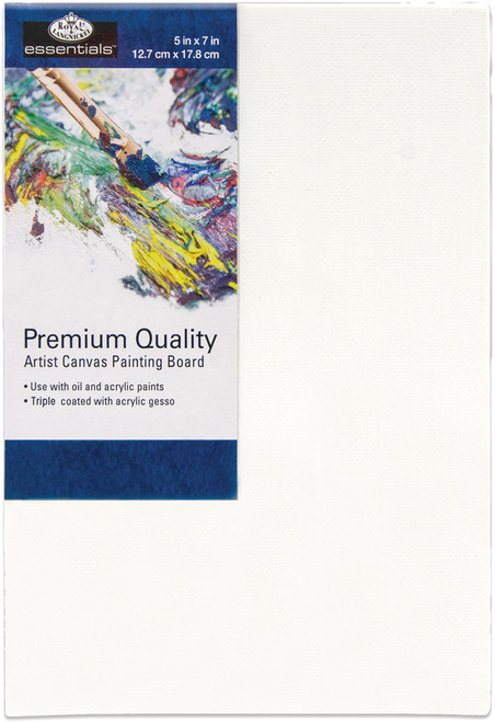 Royal Langnickel essentials(TM) Premium Canvas Board-5"x7" - CNB57 - 090672009210 Royal Langnickel essentials(TM) Premium Canvas Board-5"x7" - CNB57 - 090672009210
