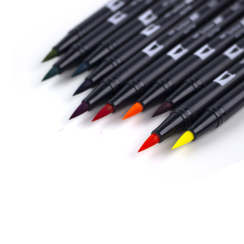 Tombow Dual Brush Pens 10/Pkg-Retro - DBP10-56217 Tombow Dual Brush Pens 10/Pkg-Retro - DBP10-56217
