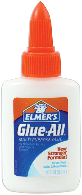6 Pack - Elmer's Glue-All(R) Multipurpose Glue-1.25oz - E1323 - 026000013239