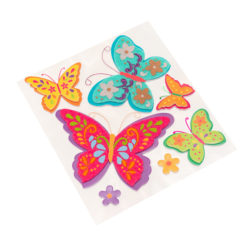 Jolee's Boutique Themed Embellishments-Colorful Butterflies - 50-21304