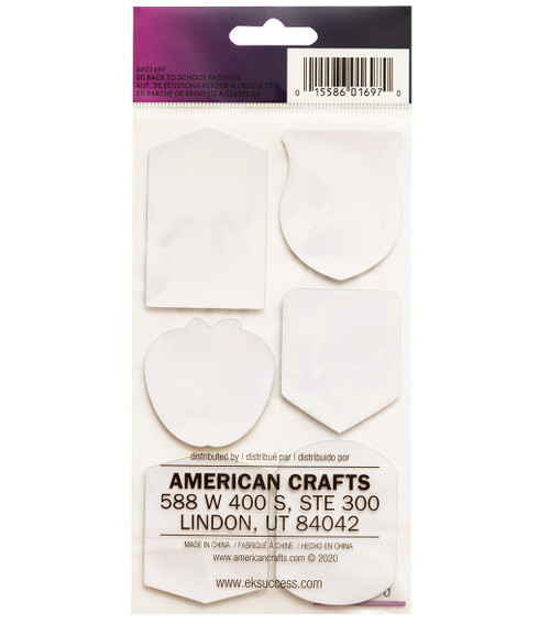 Sticko Dimensional Stickers-Back To School, 6/Pkg - 8601697