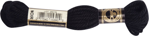 10 Pack - DMC Tapestry & Embroidery Wool 8.8yd-Black - 486-NOIR - 077540153909