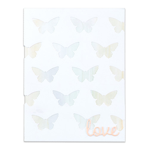 3 Pack - Craft Perfect Pearlescent Cardstock 8.5"X11" 5/Pkg-Blue Cashmere - PEARL-9548