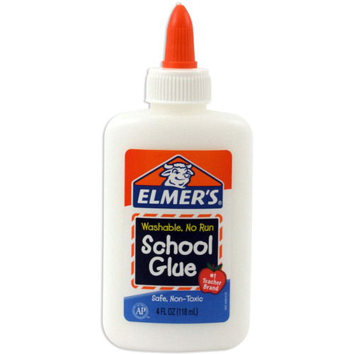 6 Pack - Elmer's Washable School Glue-4oz - E304 - 026000003049
