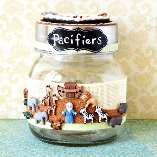 6 Pack - Dress It Up Embellishments-Zoo Cuties - DIUBTN-9005 6 Pack - Dress It Up Embellishments-Zoo Cuties - DIUBTN-9005