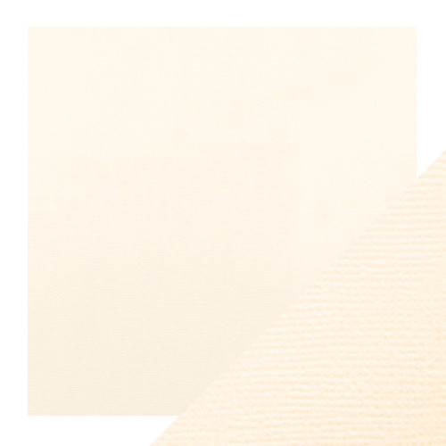 3 Pack - Craft Perfect Weave Texture 80lb Cardstock 12"X12" 5/Pkg-Ivory - CARD 12-9136