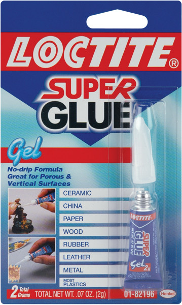6 Pack - Loctite Super Glue Gel-.07oz - 82196 - 079340821965