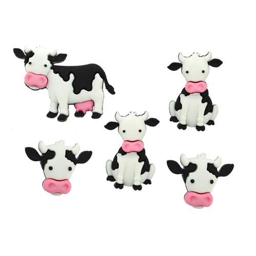 Dress It Up Embellishments-Mooove It! - DIUBTN-8977