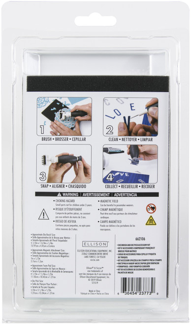 Sizzix Accessory Kit-Making Tool Die Brush & Pick - 662106 Sizzix Accessory Kit-Making Tool Die Brush & Pick - 662106