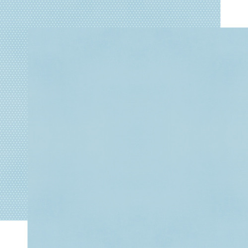 25 Pack - Simple Stories Color Vibe Double-Sided Cardstock 12"X12"-Sky - SSCV12-15803 - 810046694398