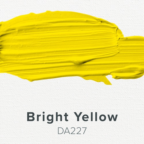 6 Pack - DecoArt Americana Acrylic Paint 2oz-Bright Yellow - Transparent - DA-227