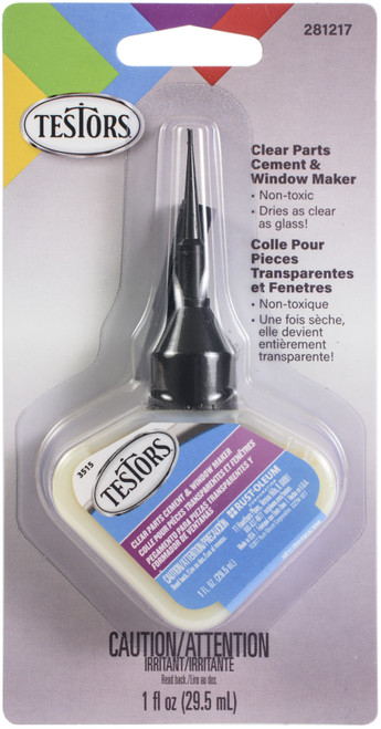 3 Pack - Testors Clear Parts Cement-1oz - 281217 - 075611351506