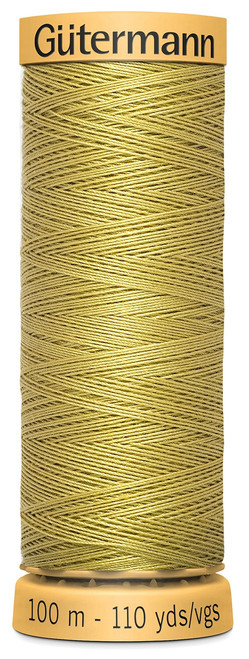 5 Pack - Gutermann Natural Cotton Thread 110yd-Golden Wheat - 103C-8935 - 077780011618