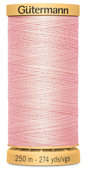 5 Pack - Gutermann Natural Cotton Thread 273yd-Pink - 251C-5090 - 077780011908