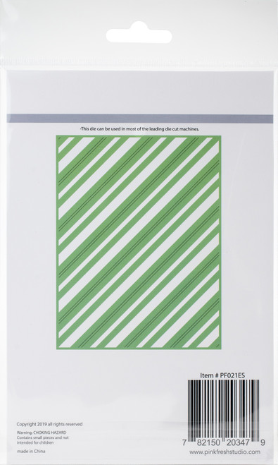 Pinkfresh Studio Essentials Die-Fancy Diagonal Stripes - PF021ES Pinkfresh Studio Essentials Die-Fancy Diagonal Stripes - PF021ES