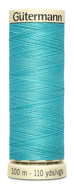 6 Pack - Gutermann Sew-All Thread 110yd-Crystal Blue - 100P-607 - 077780001596