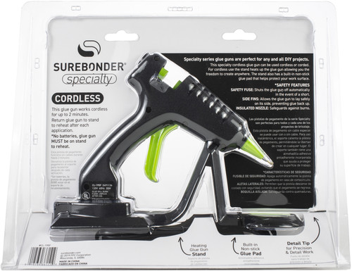 Surebonder Cordless Mini 20 Watt Detail Glue Gun- - CI-195F Surebonder Cordless Mini 20 Watt Detail Glue Gun- - CI-195F