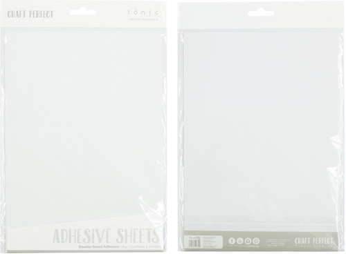 Craft Perfect Double-Sided A4 Adhesive Sheets-5/Pkg - 9760E