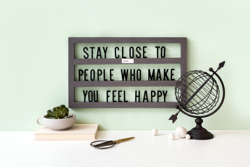 DCWV Backless Letterboard 20"X12"-Walnut - 614897 DCWV Backless Letterboard 20"X12"-Walnut - 614897