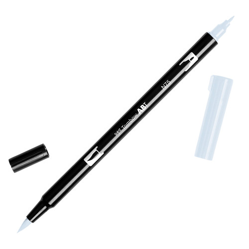 Tombow Dual Brush Marker Open Stock-N75 Cool Gray 3 - DBP-56639 - 085014566391
