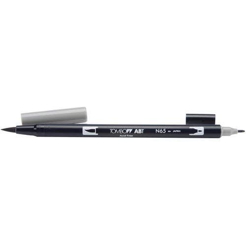 Tombow Dual Brush Marker Open Stock-N65 Cool Gray 5 - DBP-56637 - 085014566377