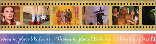 Paper House Washi Tape 2/Pkg-Wizard Of Oz, 15mmx10m and 5mmx10m - STWA0021 Paper House Washi Tape 2/Pkg-Wizard Of Oz, 15mmx10m and 5mmx10m - STWA0021
