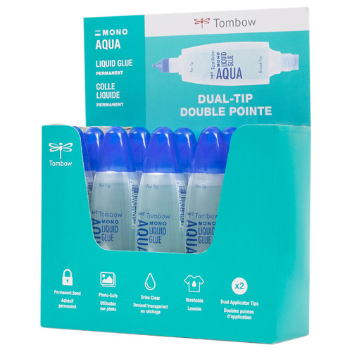 10 Pack - Mono Aqua Liquid Glue-1.69oz - 52180