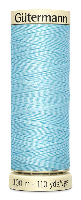 Gutermann Sew-All Thread 110yd-Baby Blue - 100P-206 - 077780000186