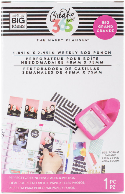 Happy Planner Big Weekly Box Punch-1.89" X 2.95" - PUNW01 - 673808000437