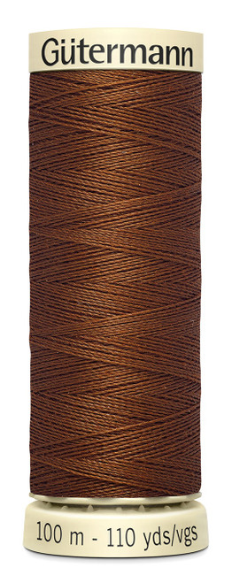 Gutermann Sew-All Thread 110yd-Cinnamon - 100P-554 - 077780001343