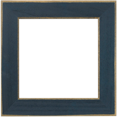 Mill Hill Wooden Frame 6"X6"-Matte Blue - GBFRM-2 Mill Hill Wooden Frame 6"X6"-Matte Blue - GBFRM-2