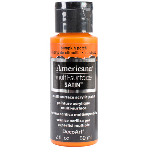 DecoArt Americana Multi-Surface Satin Acrylic Paint 2oz-Pumpkin Patch - DA5-30-11 - 766218065278