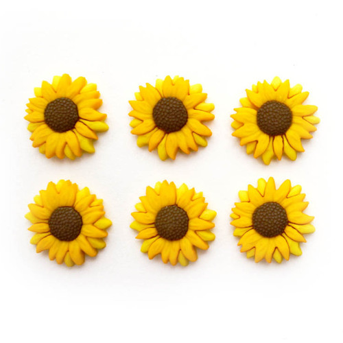 Dress It Up Embellishments-Sunflowers - DIUBTN-9374 Dress It Up Embellishments-Sunflowers - DIUBTN-9374