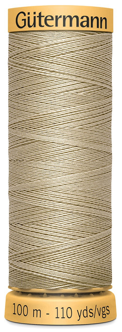 Gutermann Natural Cotton Thread 110yd-Sand - 103C-3310 - 077780010383