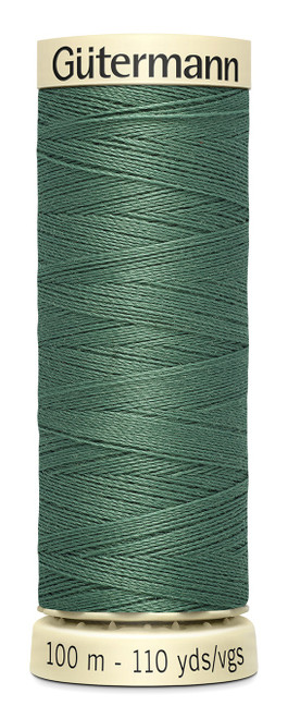 Gutermann Sew-All Thread 110yd-Steel Green - 100P-646 - 077780008243