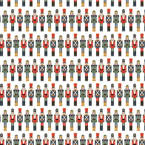 25 Pack - Christmas In The City Double-Sided Cardstock 12"X12"-Nutcracker Line - 5A0033M8-1H59Q