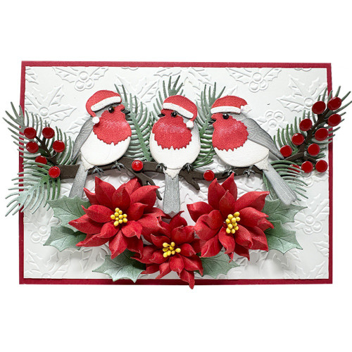 Elizabeth Craft Metal Die-Winter Greenery - 5A0035H9-1H6SH Elizabeth Craft Metal Die-Winter Greenery - 5A0035H9-1H6SH