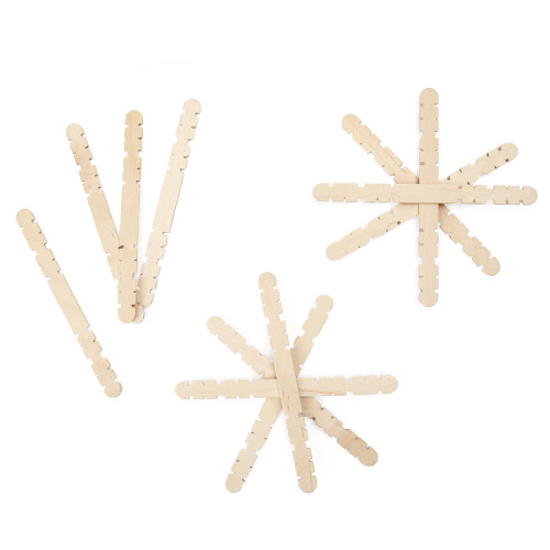 3 Pack - CousinDIY Skill Sticks 4.5" 100/Pkg-Natural - 5A002XVR-1GYPQ