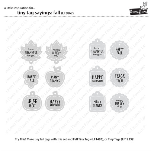 3 Pack - Lawn Fawn Clear Stamps-Fall - 5A0036G4-1H7MK