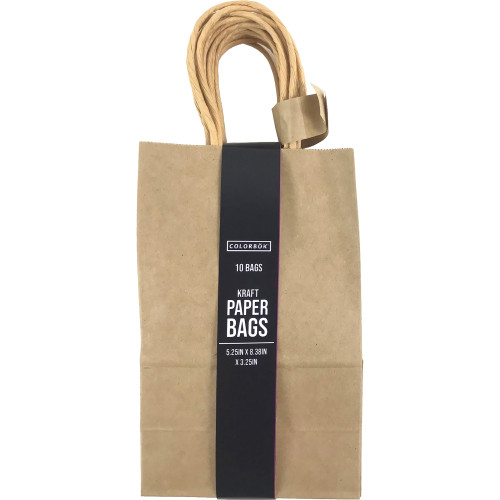 3 Pack - American Crafts Small Craft Bags 10 Pack-Kraft - 5A002P6Z-1GQFP - 765468357904