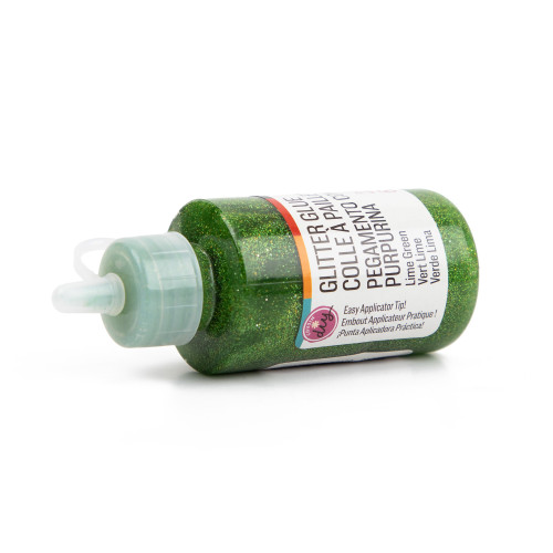 12 Pack - CousinDIY Glitter Glue 2.1oz-Laser Lime Green - 5A002XX4-5087