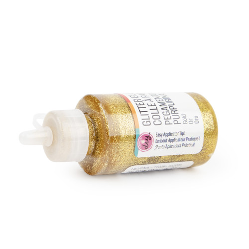 12 Pack - CousinDIY Glitter Glue 2.1oz-Gold - 5A002XX4-5077