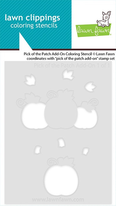 3 Pack - Lawn Clippings Coloring Stencil-Pick of the Patch - 5A0036G9-1H7MP - 783385671026