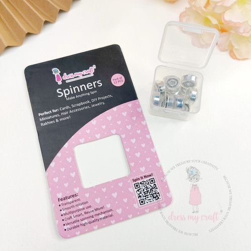 3 Pack - Dress My Craft Spinners-Transparent - 5A00398F-1H8F7