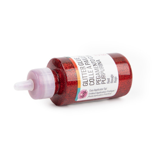 12 Pack - CousinDIY Glitter Glue 2.1oz-Red - 5A002XX4-5079